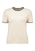 Beatrix Pullover Ladies Beige Melange Zabaione