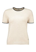 Beatrix Pullover Ladies Beige Melange Zabaione