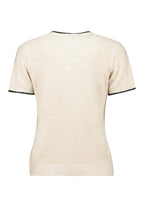 Beatrix Pullover Ladies Beige Melange Zabaione