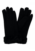 Betti Glove Ladies Black ZABAIONE