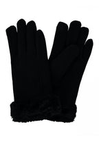 Betti Glove Ladies Black ZABAIONE