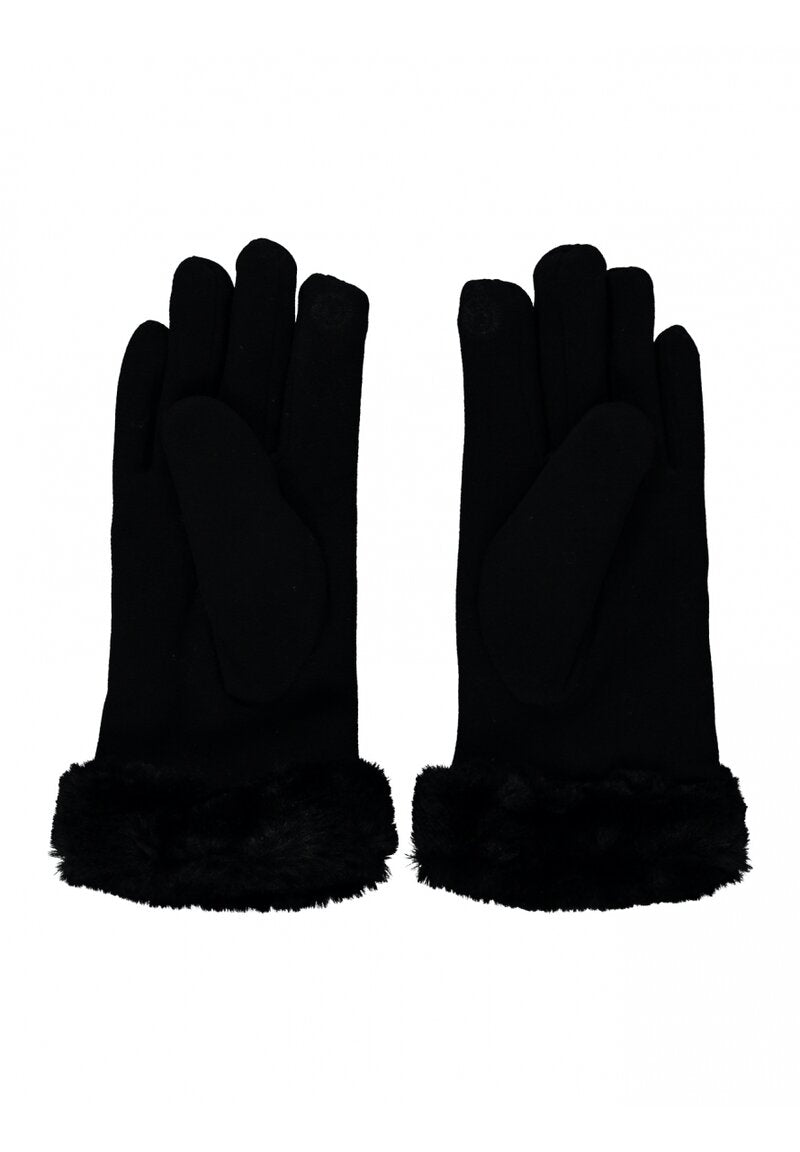 Betti Glove Ladies Black ZABAIONE