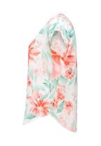 Betty Kortärmad Blus Dam Flowers Zabaione