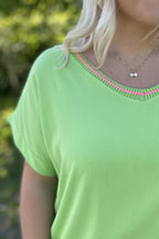 Bia Women's Top Green - Zabaione