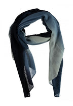 Bine Scarf Dam Blue ZABAIONE