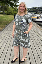 Carla Dress 3 Women Khaki Zabaione