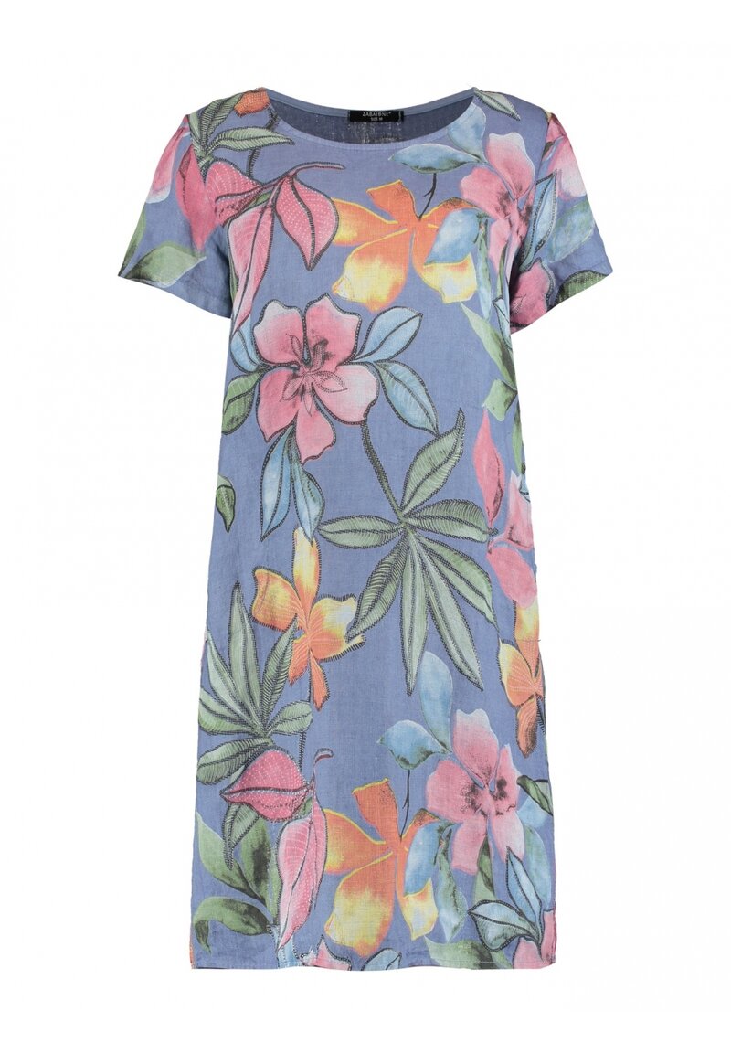 Carla Dress 4 Women Denim Blue Zabaione