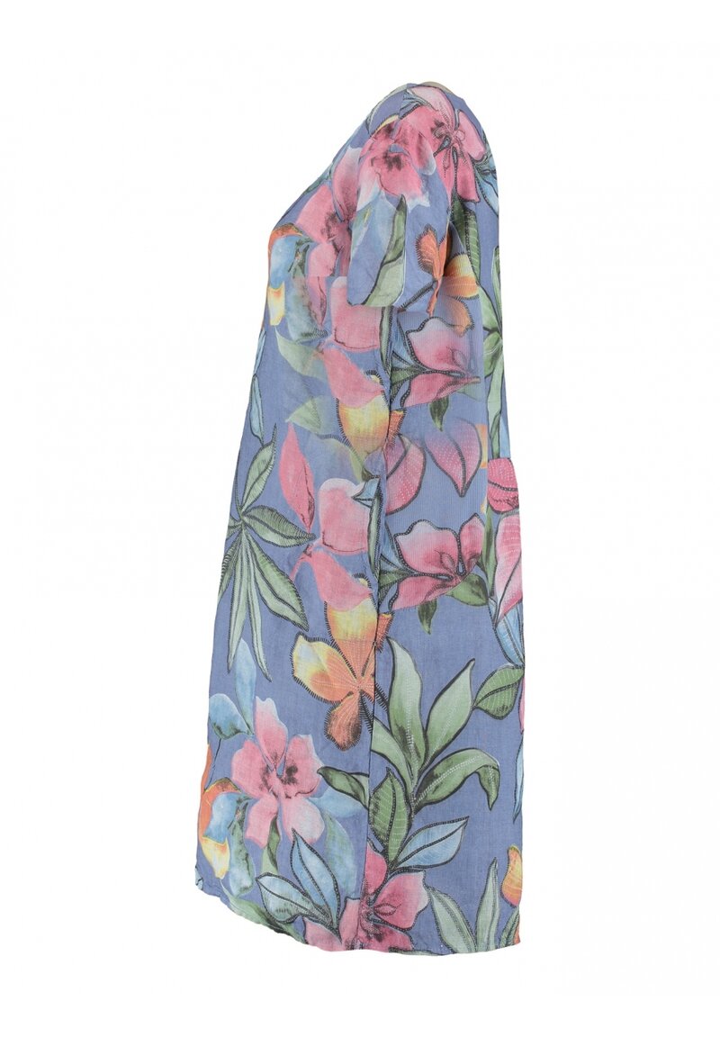Carla Dress 4 Women Denim Blue Zabaione