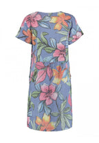 Carla Dress 4 Women Denim Blue Zabaione