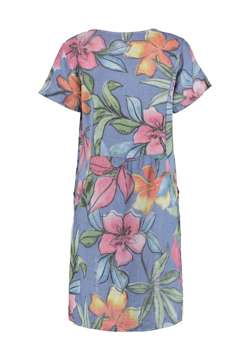 Carla Dress 4 Women Denim Blue Zabaione