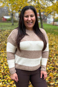 Catalina Pullover Dam Taupe Zabaione