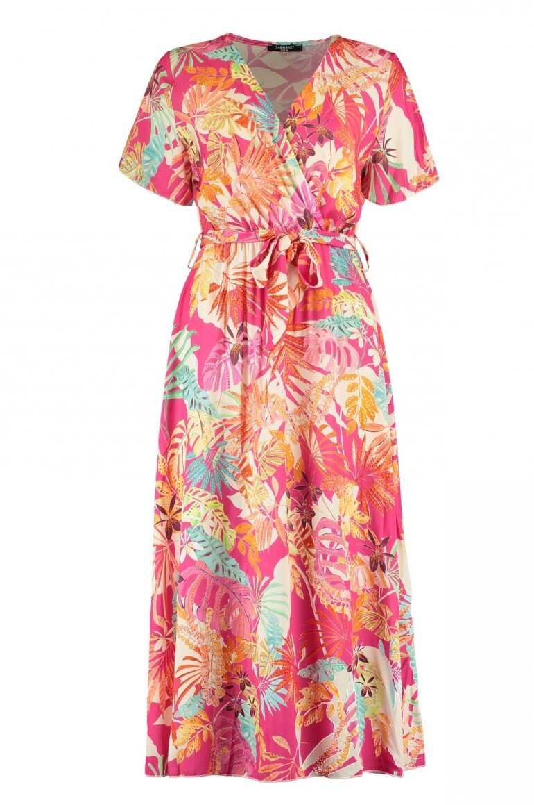 Cila Dress Women Pink - Zabaione
