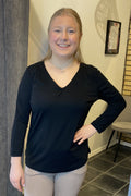 Clara Sweater Women Black Zabaione