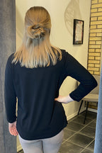 Clara Sweater Women Black Zabaione