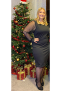Cyndi 44 Dress Women Black Zabaione