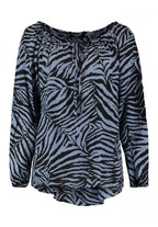 Dana Blouse Lady Denim Zabaione