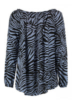 Dana Blouse Lady Denim Zabaione