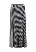 Dani Kjol Dam Navy Stripes Zabaione