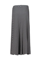 Dani Kjol Dam Navy Stripes Zabaione