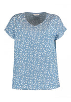 Davina Blouse Women Blue Zabaione