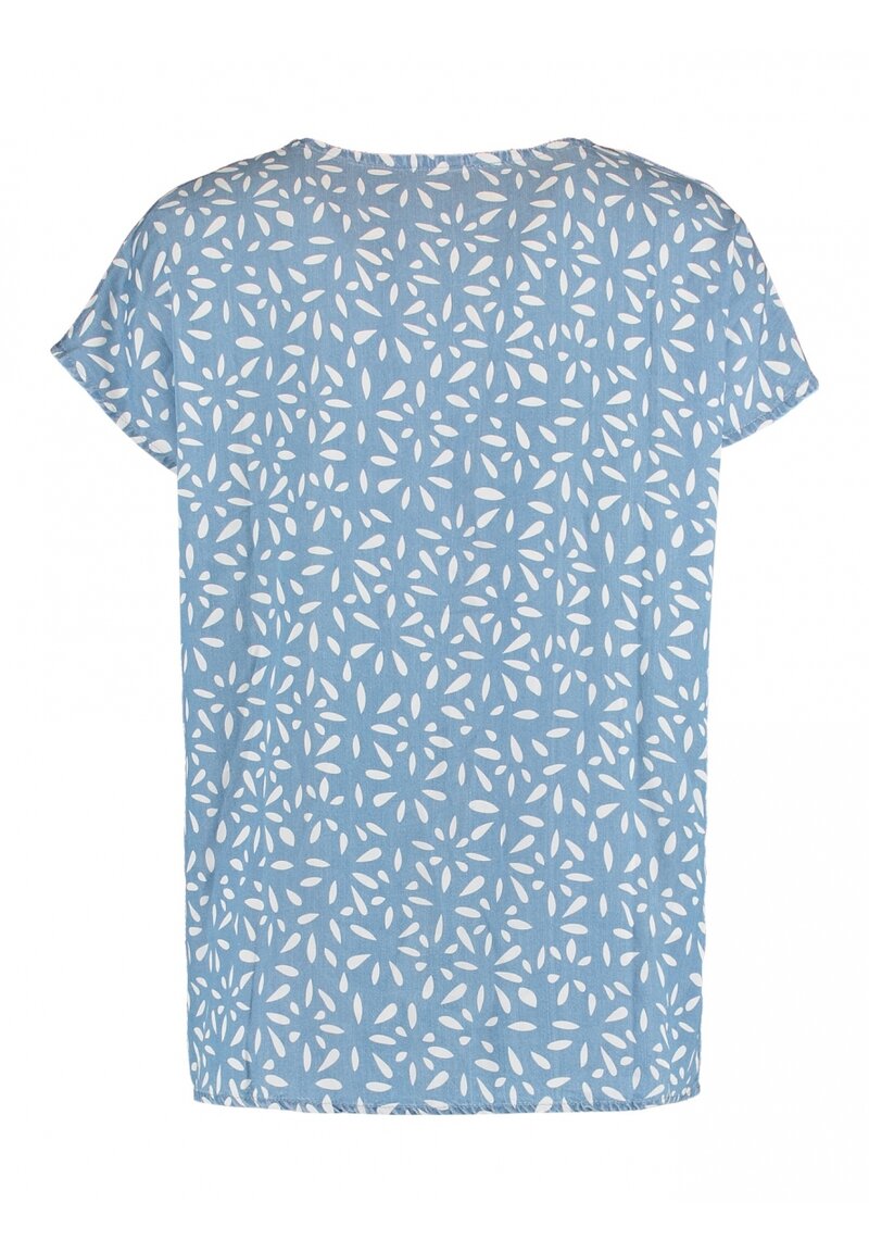 Davina Blouse Women Blue Zabaione