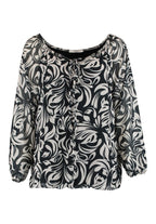 Elena Blouse Women Black Zabaione