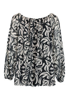 Elena Blouse Women Black Zabaione