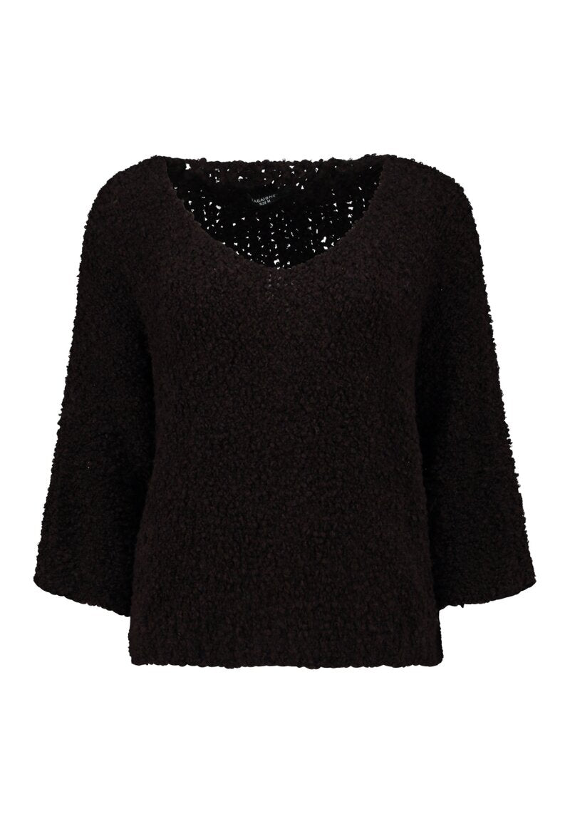Emmaa Pullover Dam Coffee Zabaione