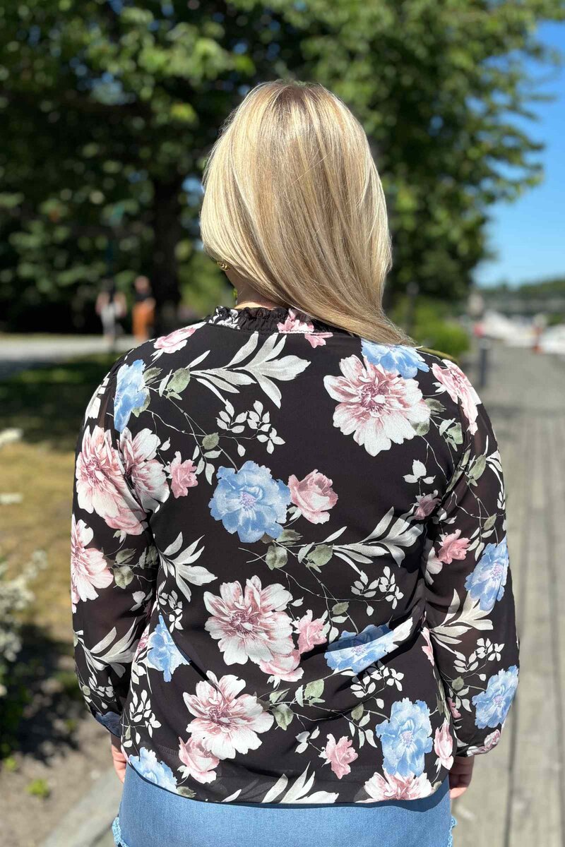 Eve Blouse Woman Black Zabaione