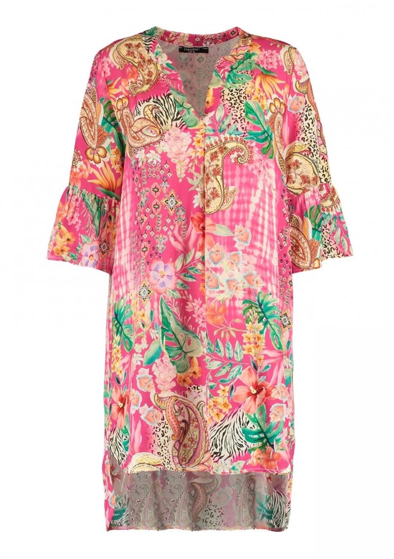 Fee Dress Women Rose Patterned - Zabaione