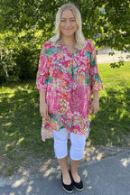 Fee Dress Women Rose Patterned - Zabaione