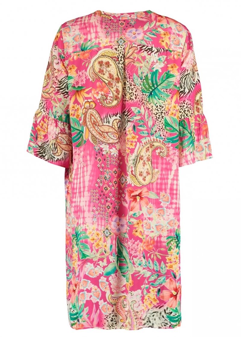 Fee Dress Women Rose Patterned - Zabaione