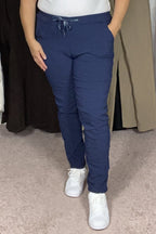 Fernanda 44 Ankelbyxa Dam Navy Zabaione
