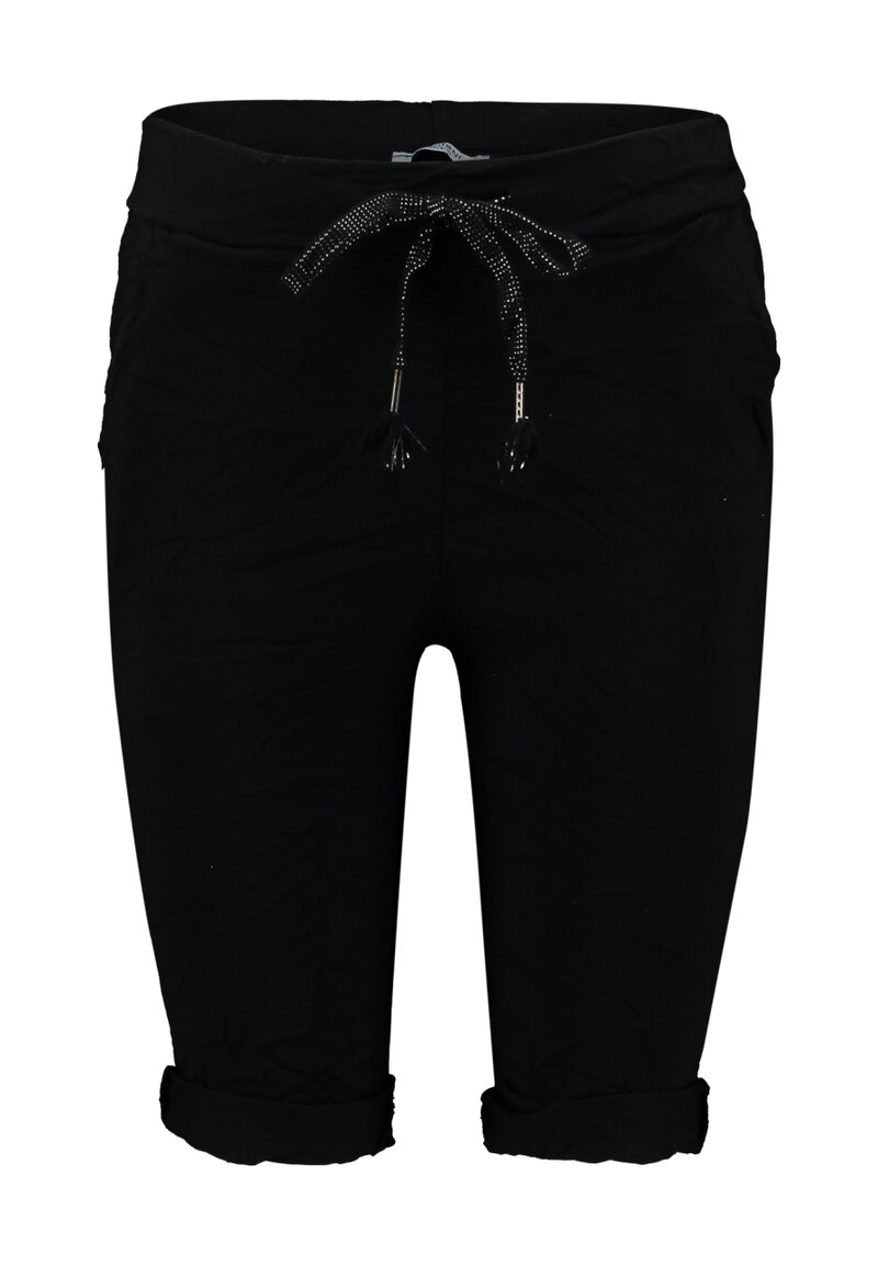 Fernandi Stretch Shorts Dam Black Zabaione