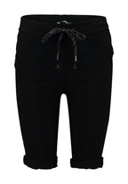 Fernandi Stretch Shorts Dam Black Zabaione