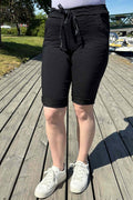 Fernandi Stretch Shorts Dam Black Zabaione