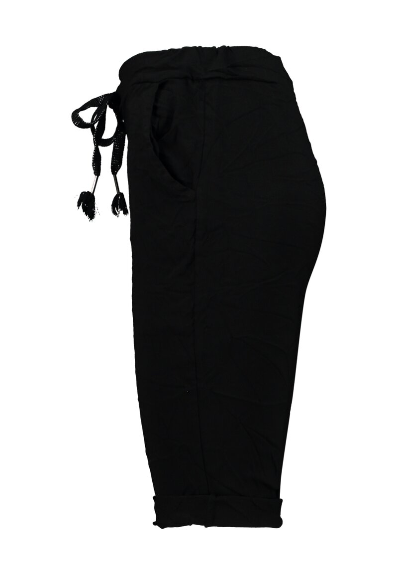 Fernandi Stretch Shorts Dam Black Zabaione