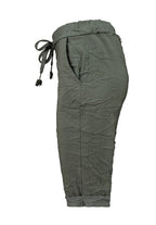 Fernandi Stretch Shorts Dam Khaki Zabaione