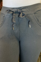 Hannah Ankle Trousers Women Grey Zabaione