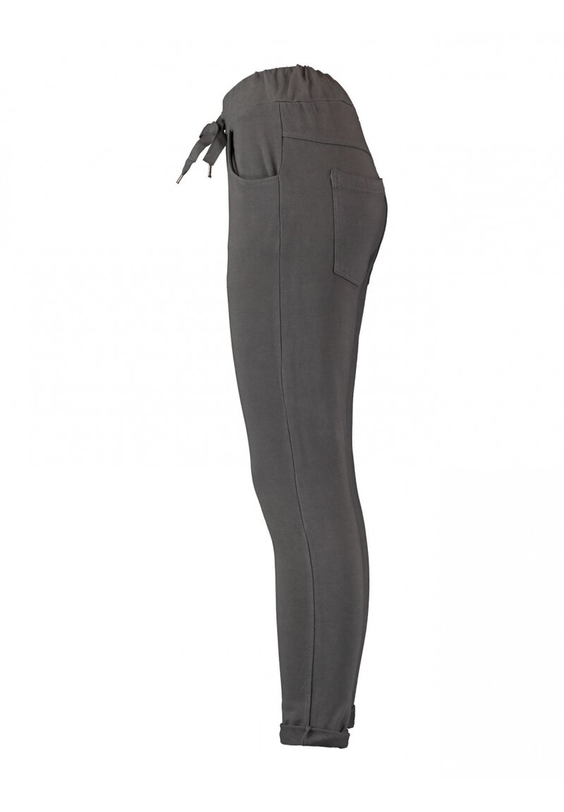 Hannah Ankle Trousers Women Grey Zabaione