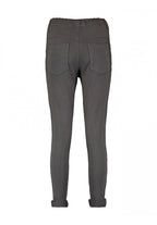 Hannah Ankle Trousers Women Grey Zabaione