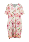 Hazell Dress Ladies Summer Pink Zabaione