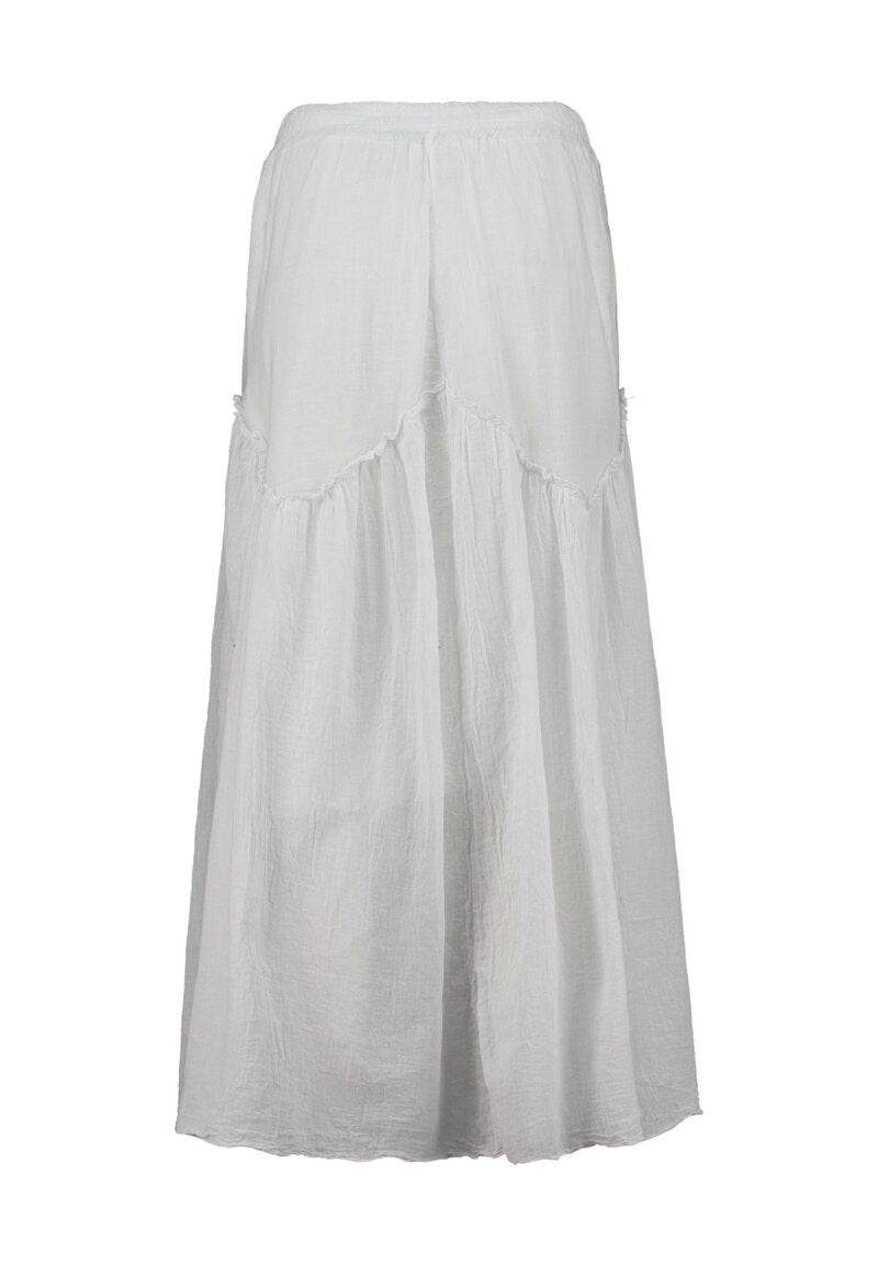 Jomini Skirt Women White - Zabaione