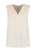 Jules Short Sleeve Top Women White Zabaione