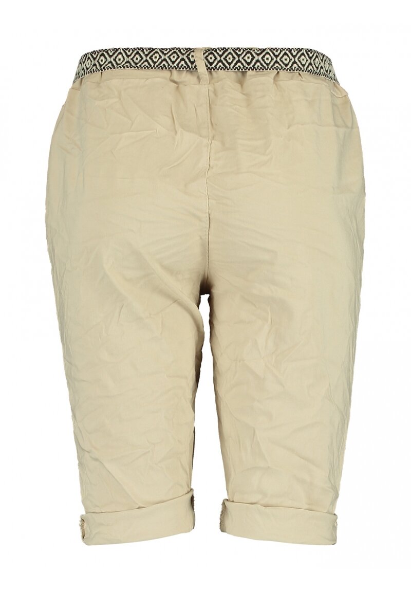 Kaira Stretch Shorts Women Beige Zabaione