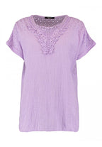 Larissa Top Women Lavender Zabaione