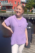 Larissa Top Women Lavender Zabaione