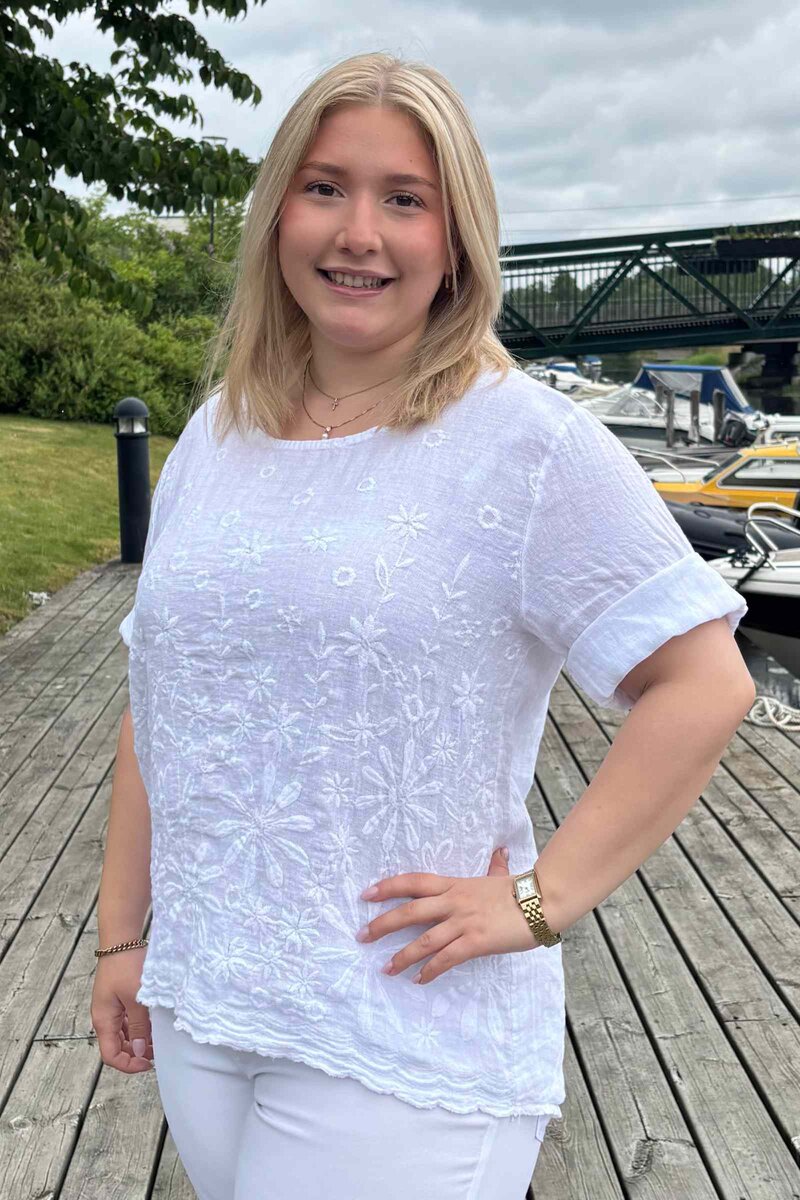 Laura Blus Dam White Zabaione