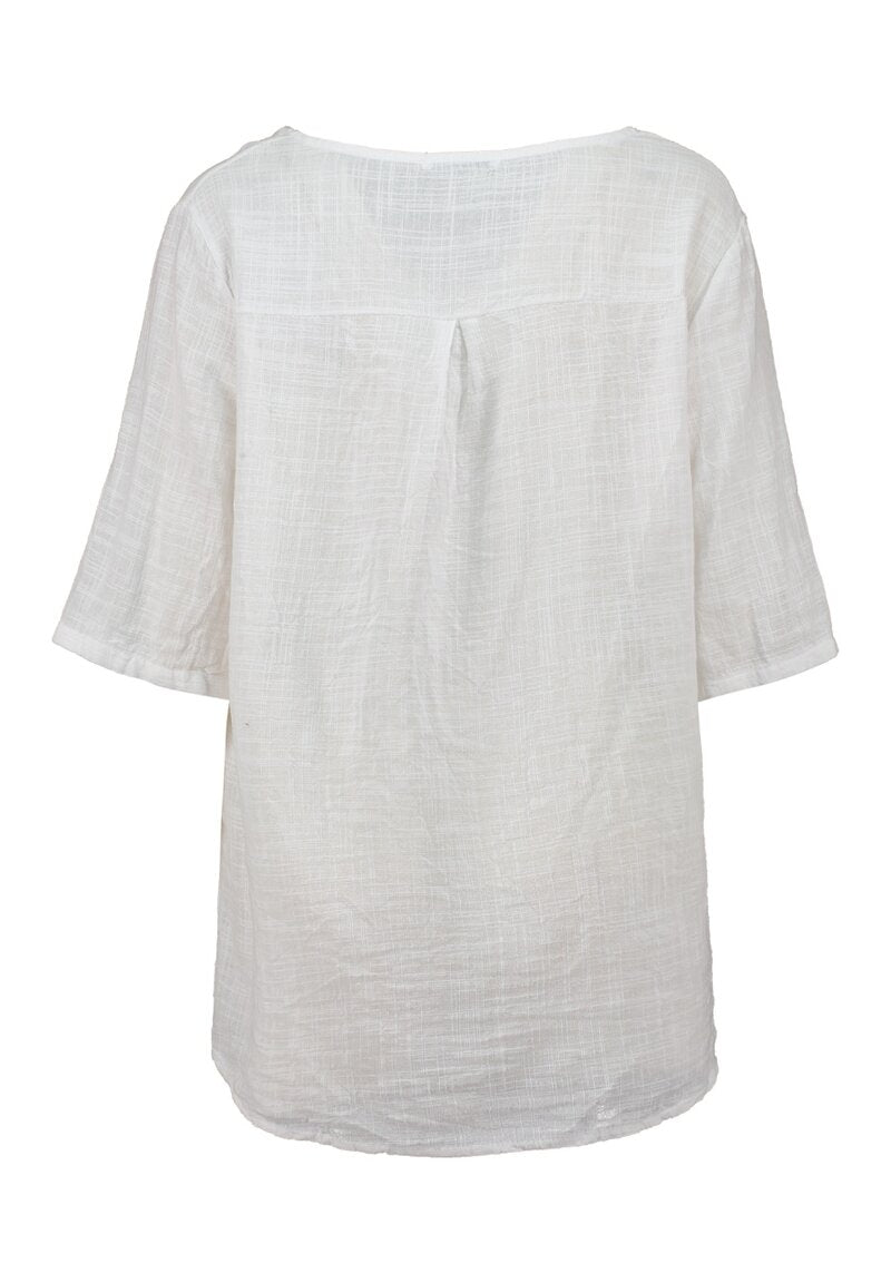 Lialii Blus Dam White Zabaione