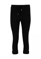 Lou Ankle Pants Women Black Zabaione